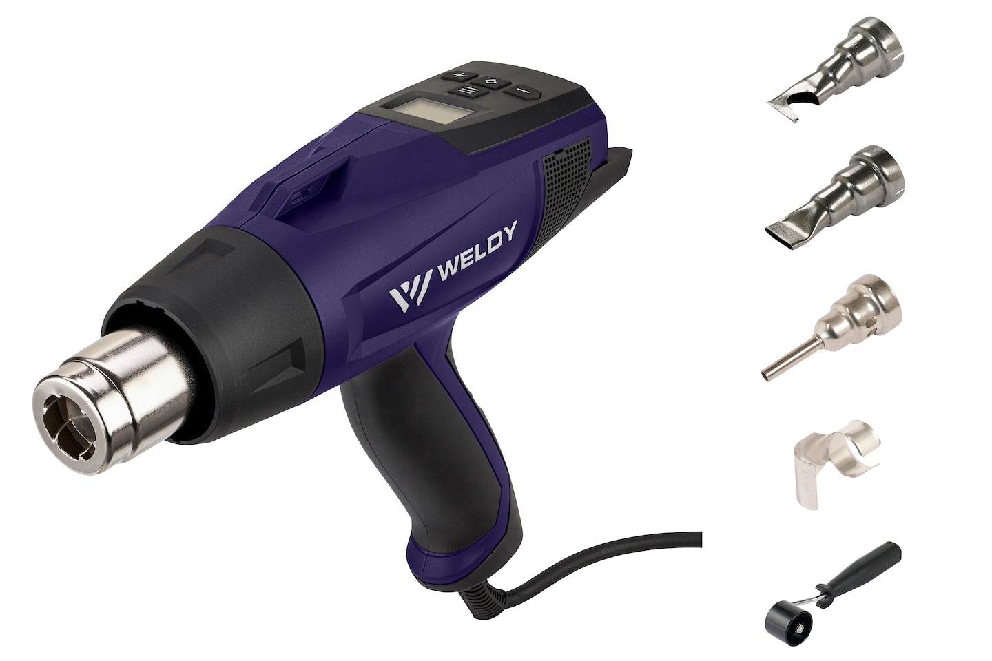 Weldy HG 530-A, 230V/2300W, UK-plug, kit (4 nozzles and pressure roller)
